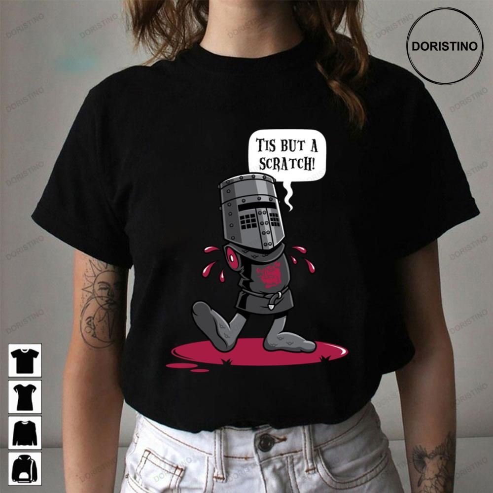 Tis But A Scratch A Vintage Flesh Wound Awesome Shirts